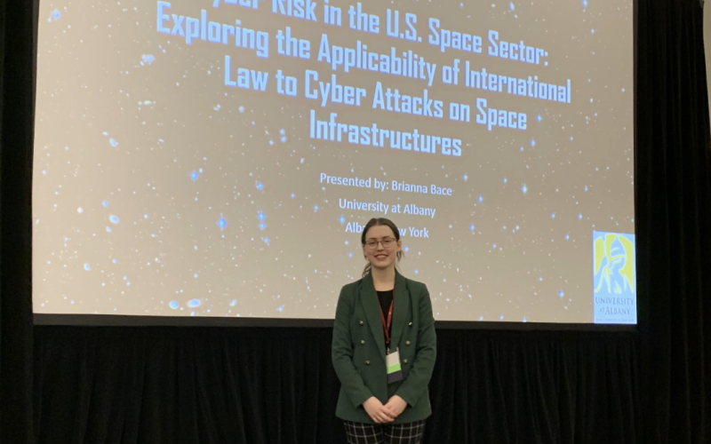 Brianna Bace at the Society for Risk Analysis Annual Meeting