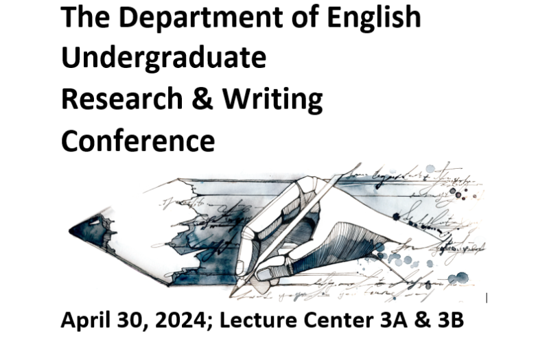 English URWC with writing hand, April 30, LC 3A & 3B