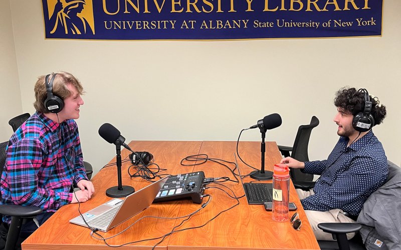 J.T. Stone interviews Ari Klein from the University Library podcasting station.