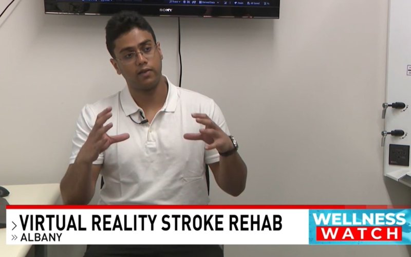 Jeremy Varghese, a second-year computer science master’s student at the University at Albany.