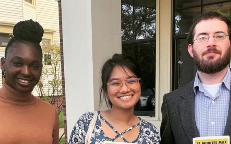 “Building a Stage,” directed by three young filmmakers with connections to UAlbany: 2021 graduate Sydnie Heslop (Interdisciplinary Studies major in Film and Performance), 2020 graduate Emily Panganiban (Art major with a Film Studies minor), and PhD candidate Jeff Aldrich (History). 