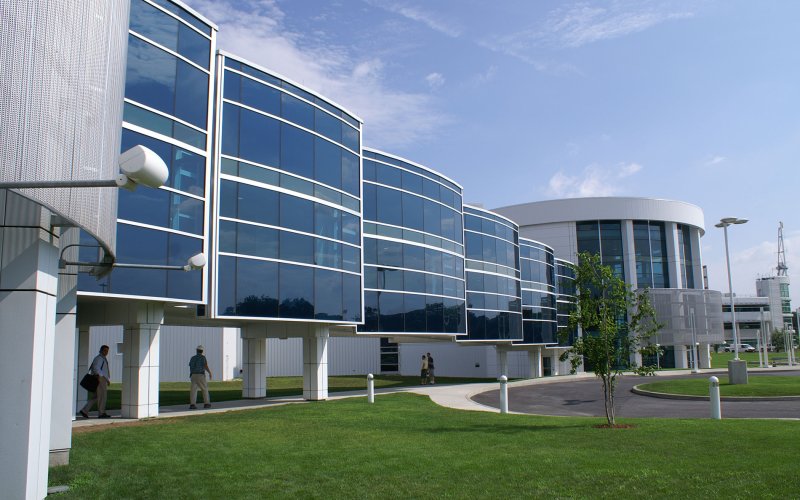 Exterior of SUNY Poly building