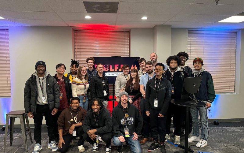 CEHC Students at Wolfjam Event