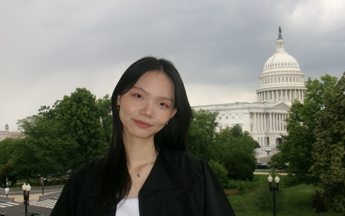 Mickey Zheng in Washington D.C. 