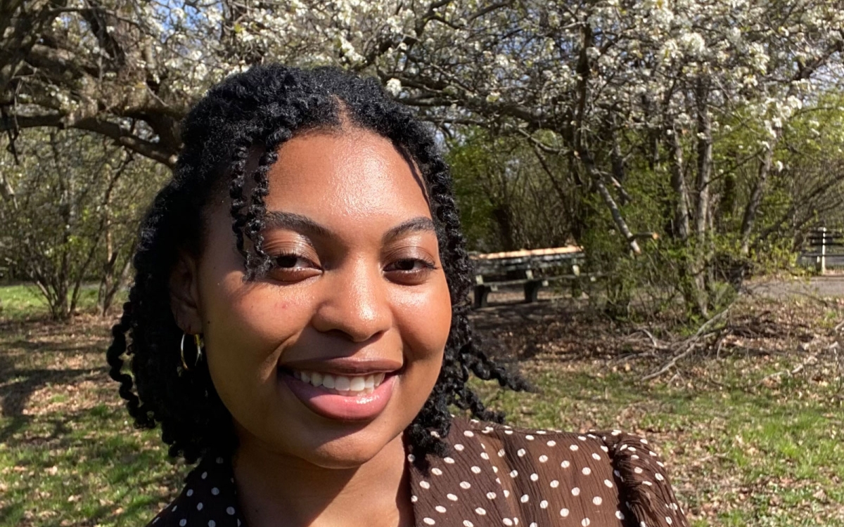 UAlbany graduate, Sydney Pennington.