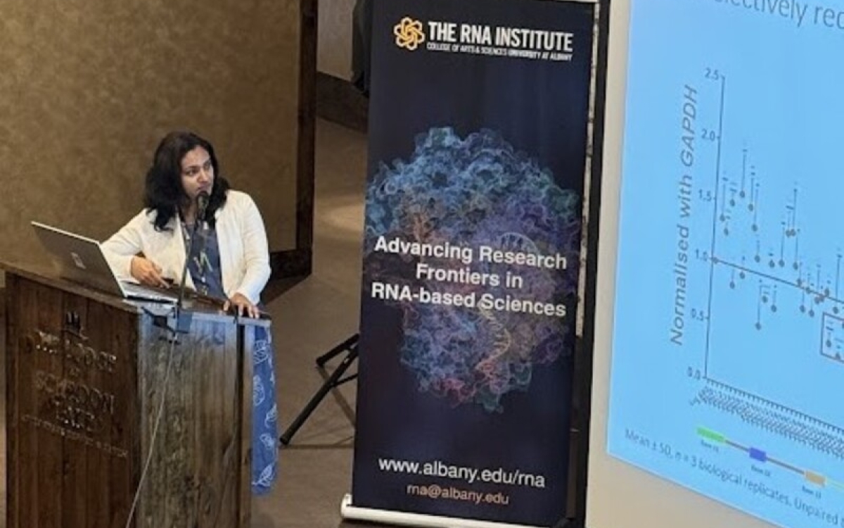 Dr. Jiss Louis presenting.