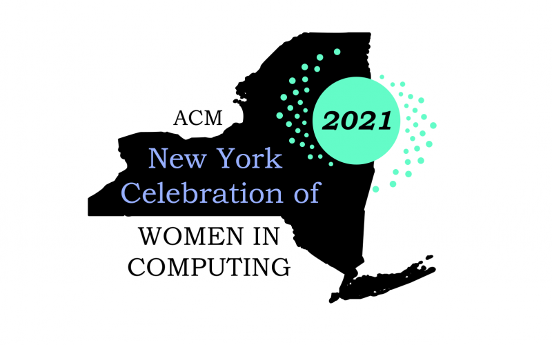 New York Celebration of Women in Computing graphic.