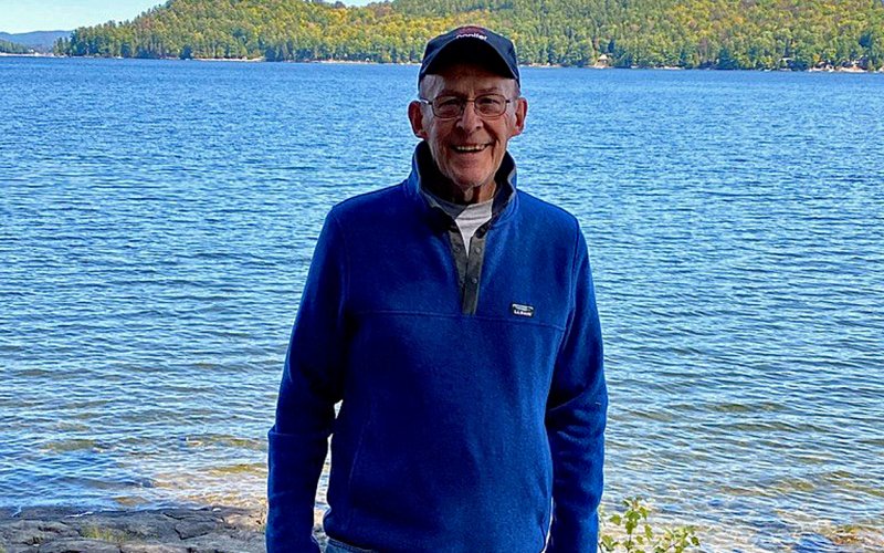 Ron Forbes at Schroon Lake