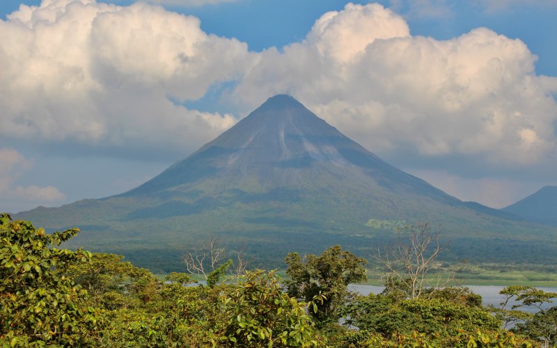 Photo of Arenal: a major tourist attraction in Costa Rica, and one of the most active volcanos in Central America.