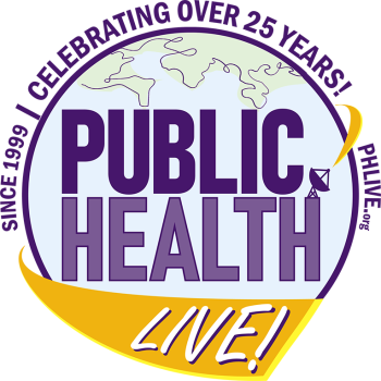 Public Health Live! logo, celebrating over 25 years