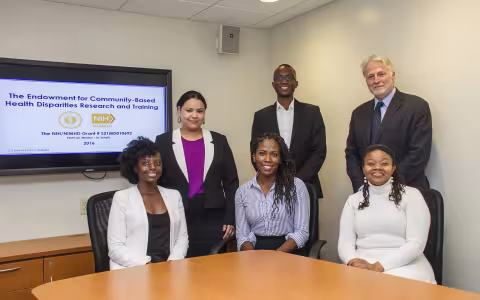 Fellows studying with the Center for Elimination of Minority Health Disparities