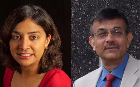 Pinka Chatterji and Kajal Lahiri