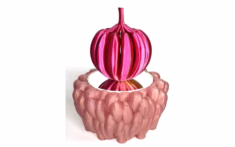 Banana Pumpkin sculpture by Gracelee Lawrence