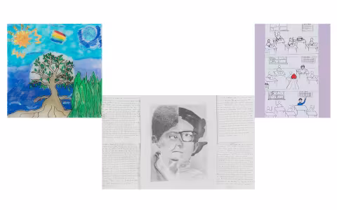 3 pieces from Freedom Dreaming exhibition