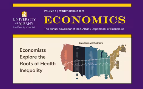 Department of Economics 2023 Newsletter cover