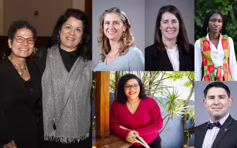 Winners of this year’s Diversity Transformation Awards are, clockwise from left: Elizabeth Vasquéz and Carmen Serrano, Jennifer Goodall, Elizabeth Jach, Nurat Affinnih, Zakhar Berkovich and Tassiana Maura de Oliveira.