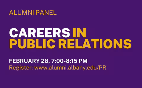 alumni panel public relations
