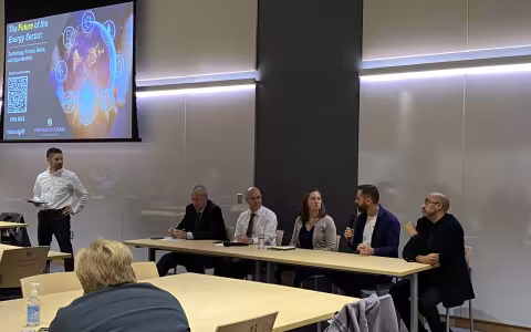 Panelists from The Future of the Energy Sector: Technology, Trends, Risks and Opportunities