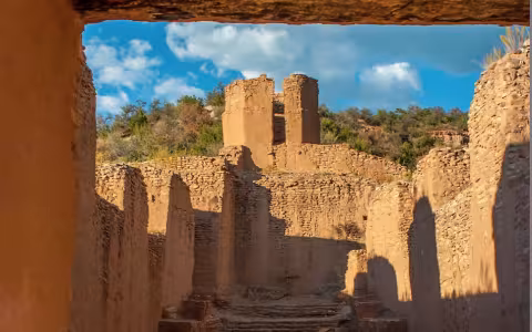 Interior of San Jose de los Jemez Mission Church, northern New Mexico.  Image by Theodore Greer.