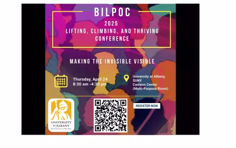 BILPOC 4/24/25 conference flier 