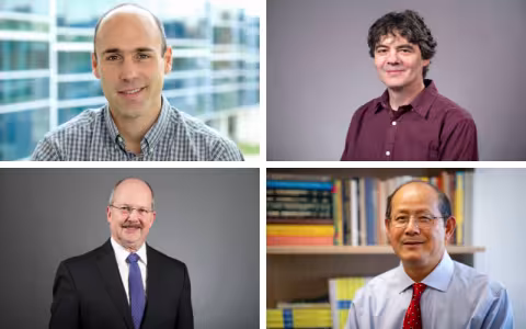 a block of four photos of smiling men: Nathaniel Cady, David Smith, Mathias Vuille and Kehe Zhu.
