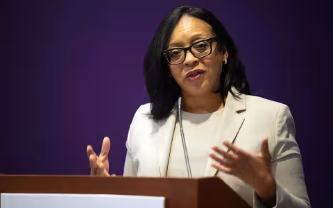 Dean Paquita Davis-Friday of the Massry School of Business