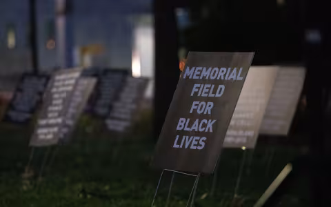 Memorial Field for Black Lives
