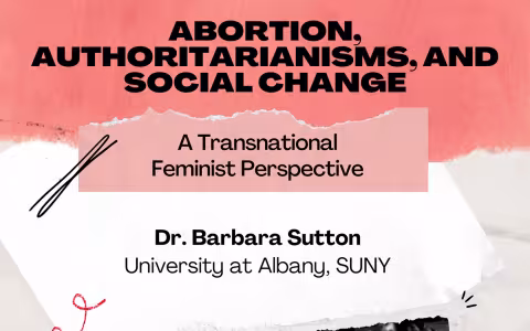 Dr. Barbara Sutton at the University at Albany