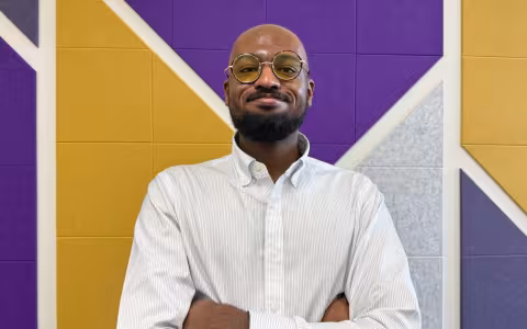 A portrait of Denzel Edwards