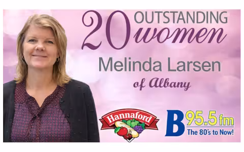 Professor Larsen 20 Outstanding Women NY Capital Region
