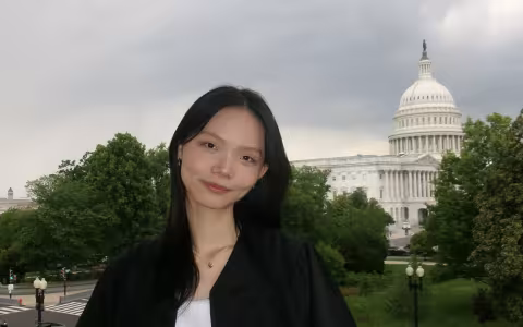 Mickey Zheng in Washington D.C. 