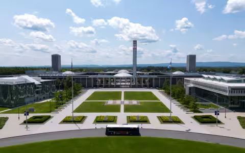 aerial photo of UAlbany's Uptown Campus