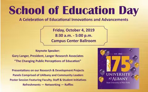 SOE Day details, Oct 4, 9am-5pm, Campus Center