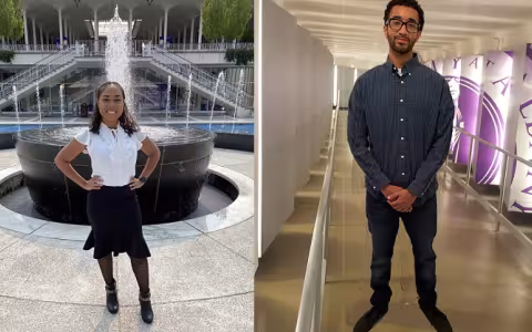 Seyvion Scott (left) and Johnathan Mata (right)