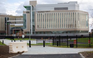 Photo of the outside of ETEC's construction site.