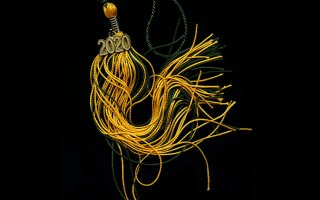 A 2020 high school graduation tassel.  