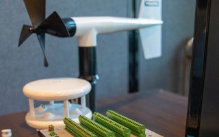 Photo of NYS Mesonet instrumentation.