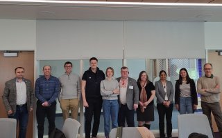 UAlbany faculty experts meet with a Ukrainian delegation at ETEC.