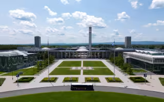 aerial photo of UAlbany's Uptown Campus