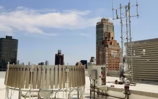 NYS weather station in Manhattan.