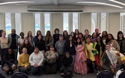UAlbany's WGSS students at the 2026 UAlbany Showcase.