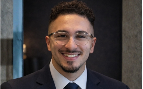 The smiling face of Sanad Sahawneh.