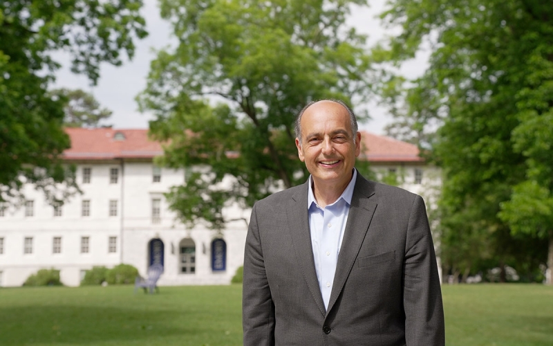 Christopher L. Augostini, a Rockefeller College of Public Affairs and Policy alum and 22nd president of Emory University. 