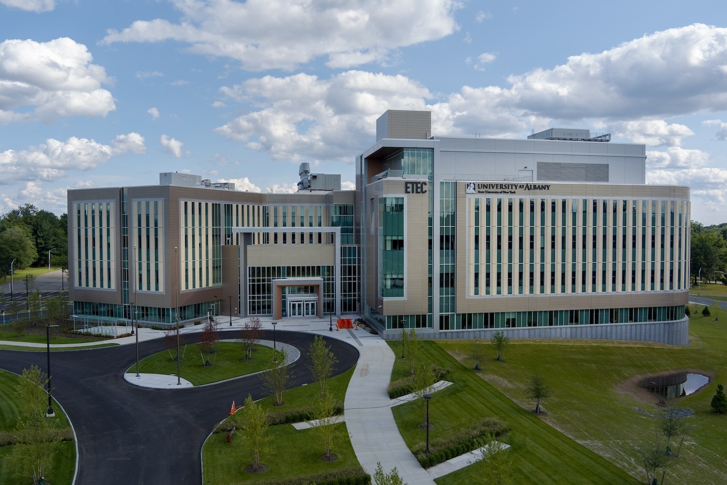 ETEC at UAlbany Aerial image 