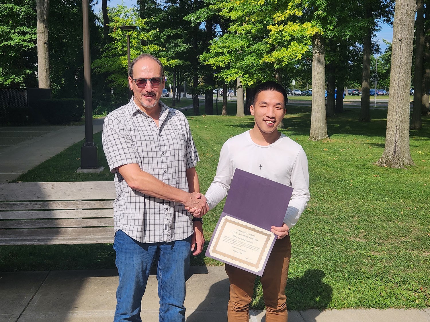 2024 Economics Preliminary Exam Award recipient.