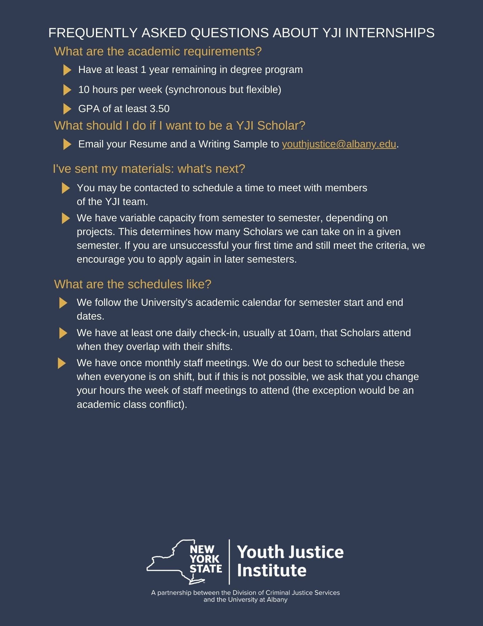 Internship FAQ 3