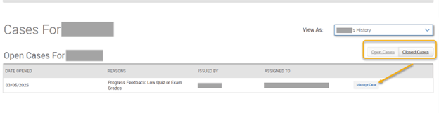 An EAB Navigate screenshot that shows the instructions described in the text immediately above the image.