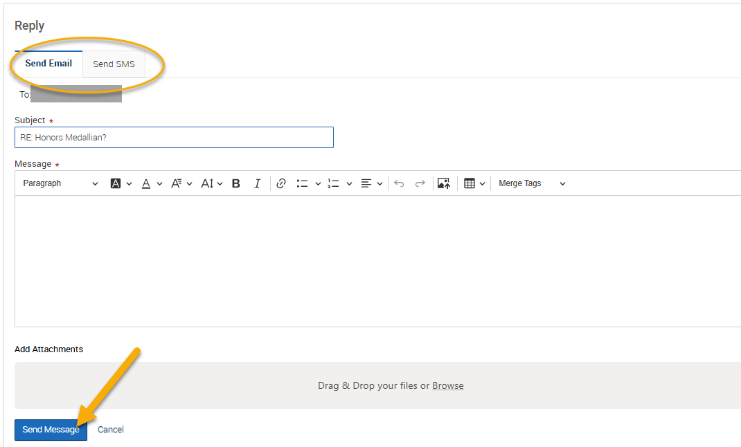 An EAB Navigate screenshot that shows the instructions described in the text immediately above the image.