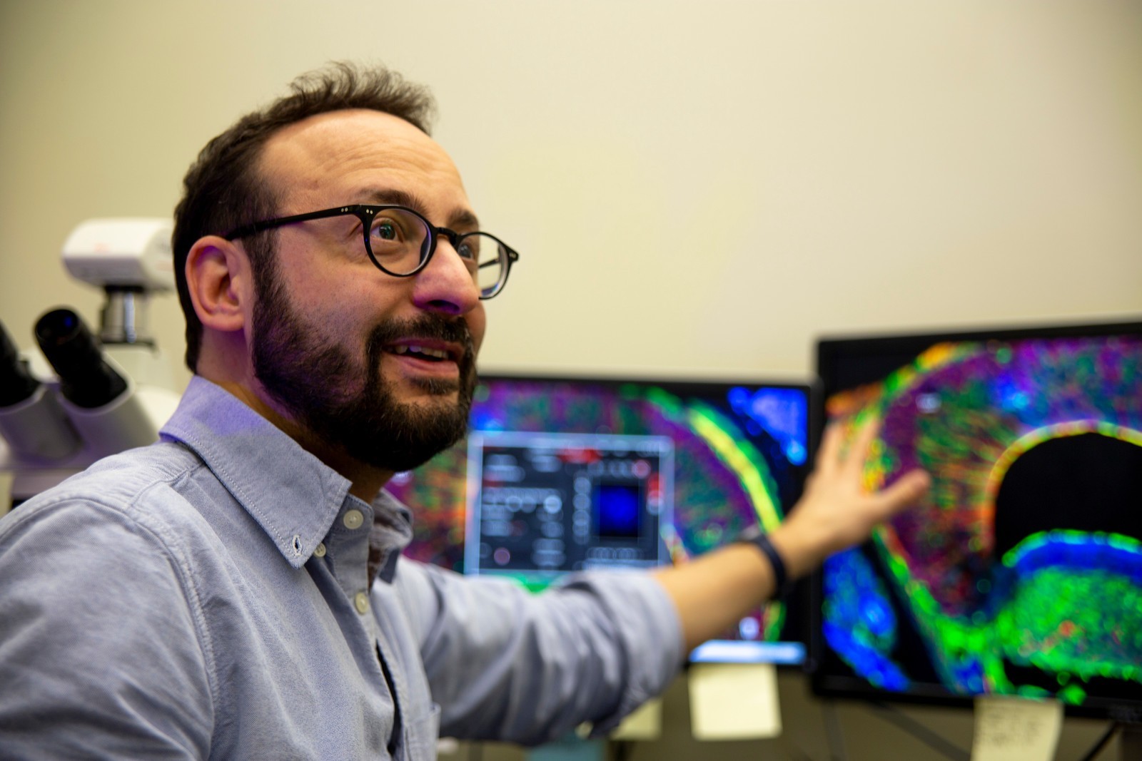 Paolo Forni investigating neurological disorders