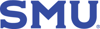Southern Methodist University (SMU) logo.